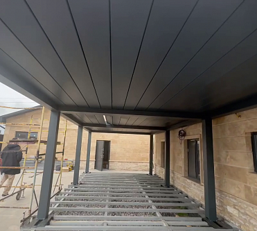 БИОКЛИМАТИЧЕСКАЯ ПЕРГОЛА В Г. БОГДАНОВИЧ